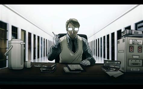 The Man Sitting At The Desk Anime Amino