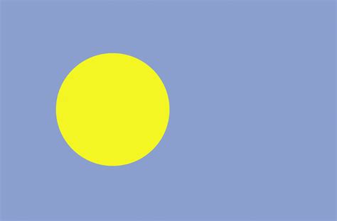 Light Blue And Yellow Flag