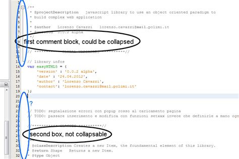 javascript  netbeans collapse comment block  Stack Overflow