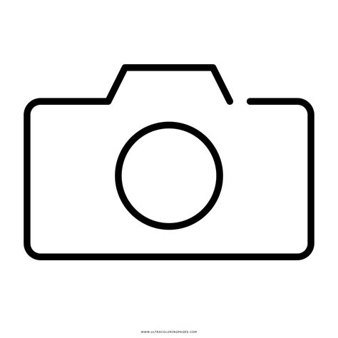 Photo Camera Coloring Page Ultra Coloring Pages