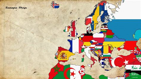 Map Europe Old Map Flag Wallpapers Hd Desktop And Mobile Backgrounds