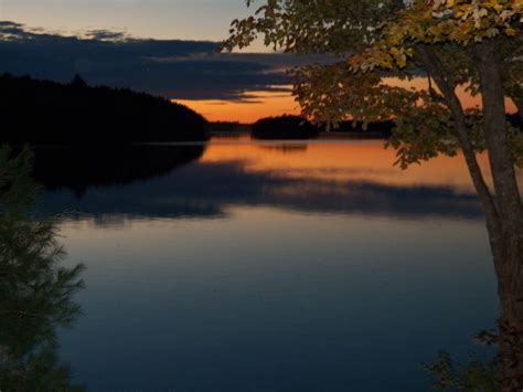 Peaceful Night On The Lake Lake Scenes Celestial