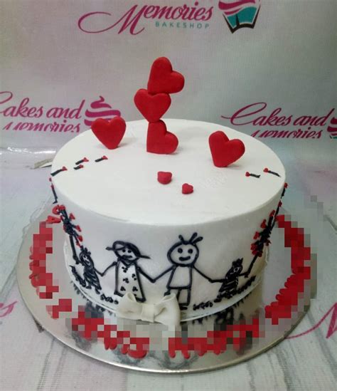 Valentines Cake 1128 Cakes And Memories Bakeshop