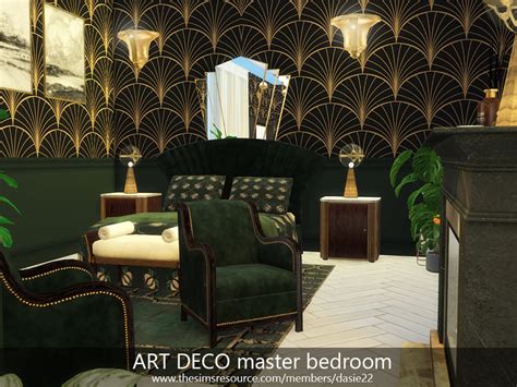 Art Deco Master Bedroom The Sims 4 Catalog