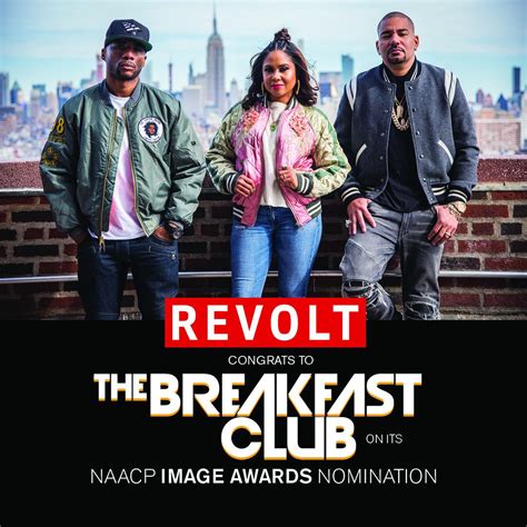 The Breakfast Club Nominated For Naacp Image Award Revolt