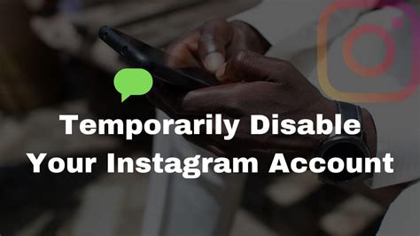 How To Temporarily Disable Your Instagram Account In 2024