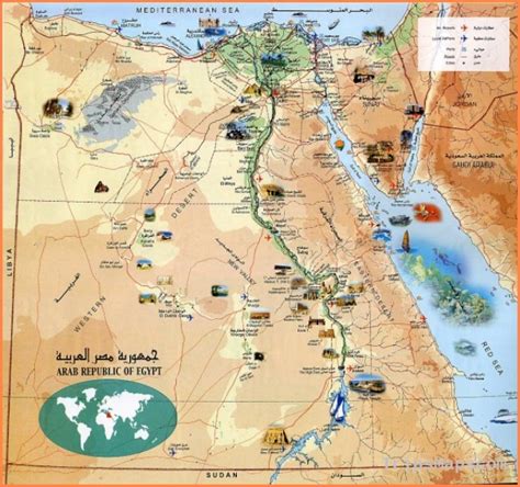 Map Of Egypt Where Is Egypt Egypt Map English Egypt Maps For