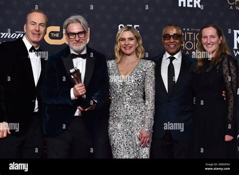 Bob Odenkirk From Left Peter Gould Rhea Seehorn Giancarlo Esposito