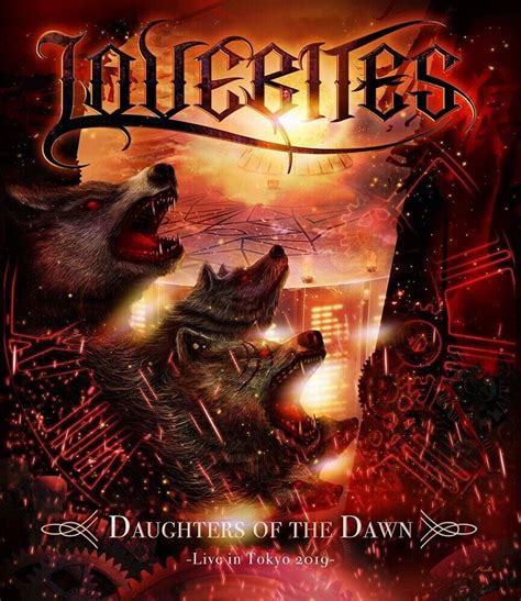 New Lovebites Daughters Of The Dawn Live In Tokyo 2019 Dvd Japan Vibl