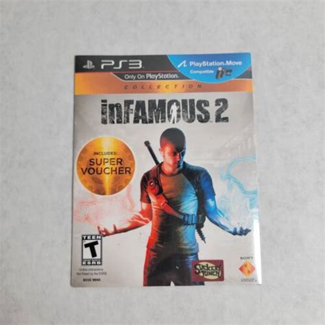 Infamous 2 Collection Sony Playstation 3 Ps3 New 711719991106 Ebay