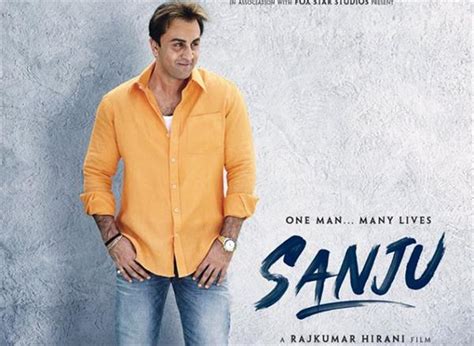 संजू फिल्म के नए पोस्टर में दिखा रणबीर कपूर का मुन्ना भाई जैसा अवतार