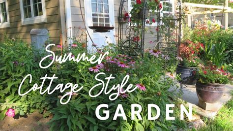Summer Cottage Style Garden Tour Peaceful And Beautiful July 2020