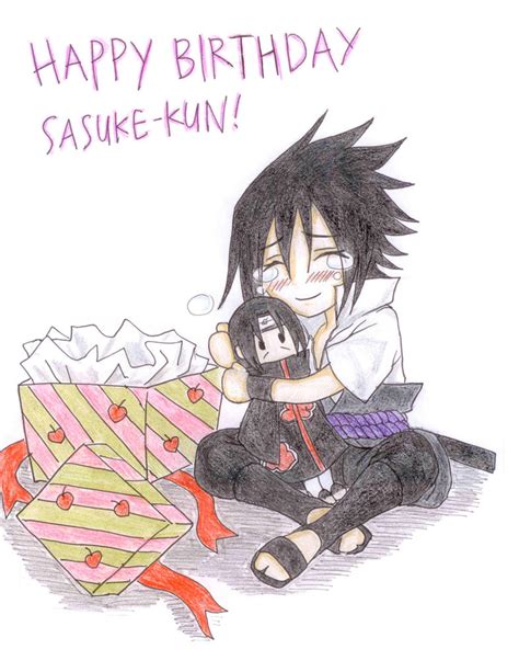 Happy Birthday Sasuke Kun By Origamihime On Deviantart