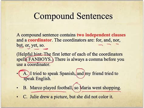 How To Write Complex Sentences