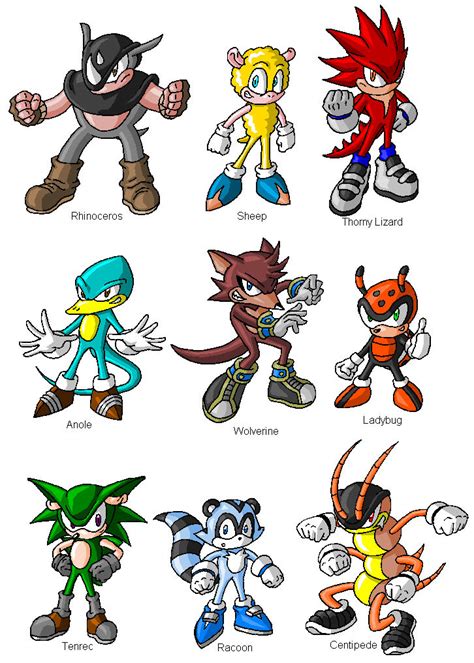 New Sonic Character Species By Kryptid On Deviantart