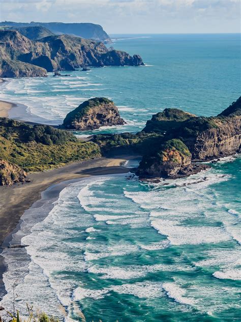 Mn69 Sea Ocean View Water New Zealand Nature 36 3840x2400 4k