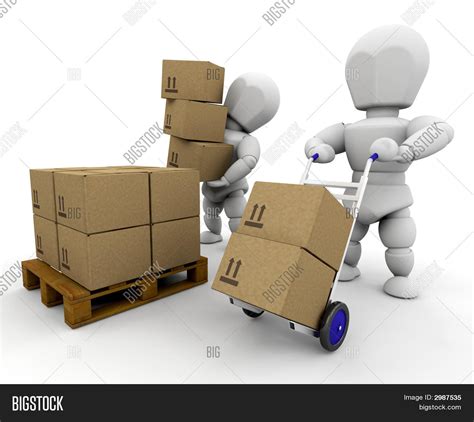 Moving Boxes Image And Photo Free Trial Bigstock