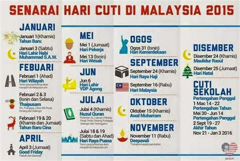Пока нет мнений о malaysia public holiday 2015. Public Holiday Malaysia Tahun 2015