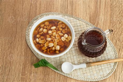 Wedang Kacang A Traditional Indonesian Herbal Drink Made From Peanuts