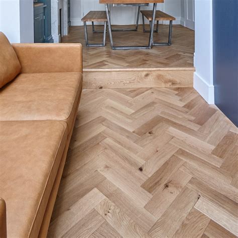 Buy V4 Zigzag Herringbone Floors At Best Prices Brushed Lacquered Oak