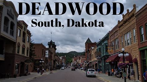 Tour Of Deadwood South Dakota And Saloon 10 Daily Vlogsd008 Youtube