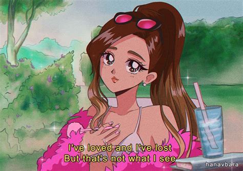 🌸 On Twitter Thank U Next As A 90s Anime 💅 Arianagrande