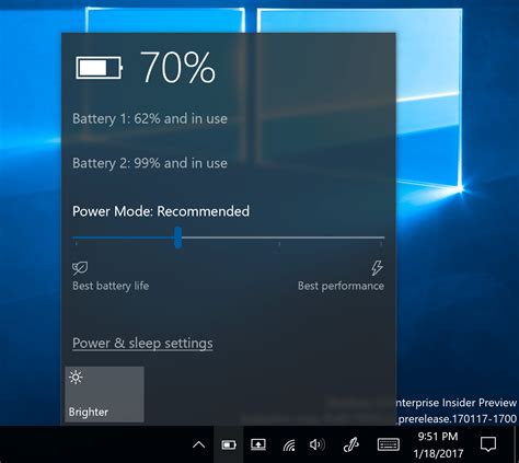 Windows 10 Power Slider Enables Easy Adjustment Of Power Options
