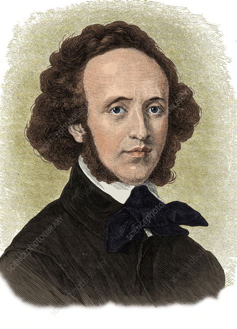 Felix Mendelssohn German Composer Stock Image C0438658 Science