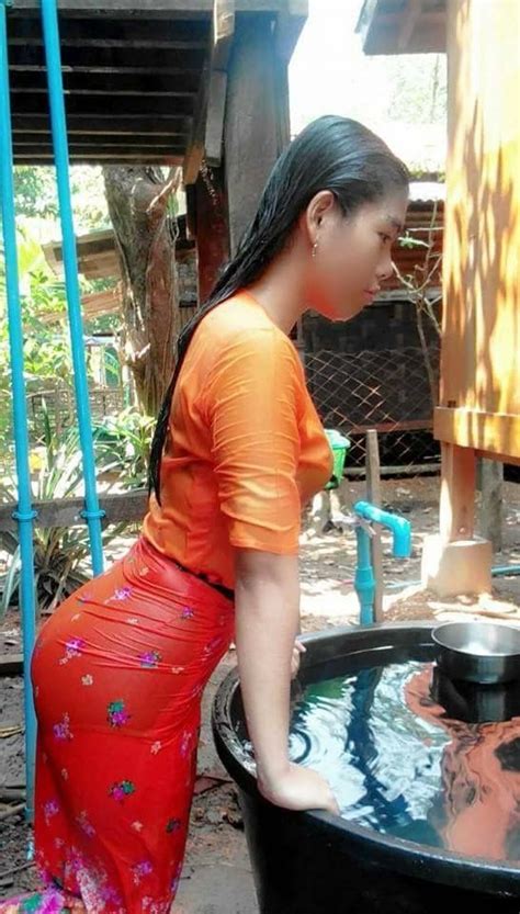 Pin On Myanmar Beauty Lady