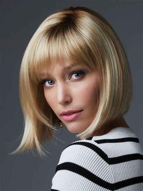 The Scorpio Partial Monofilament Wig By Revlon Is A Chin Length Bob