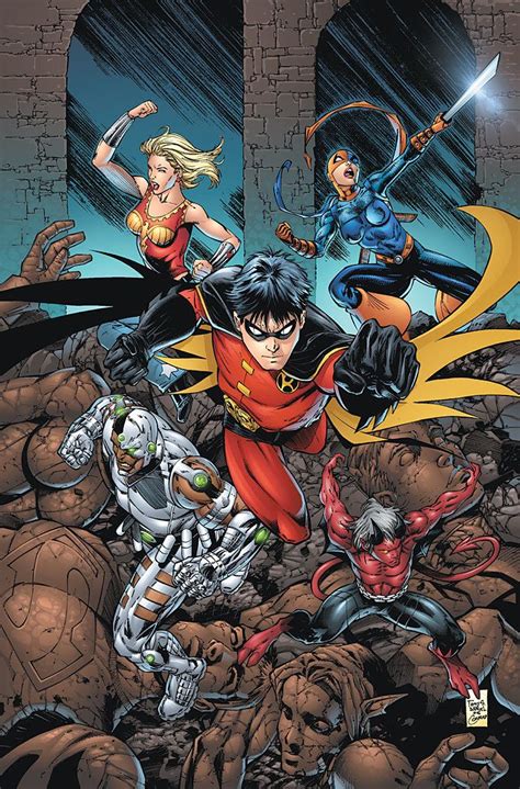Teen Titans By Tony S Daniel Dc Comics Stuff Pinterest