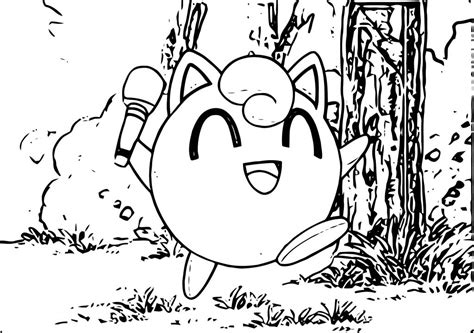 Jigglypuff Coloring Page Wecoloringpage 172