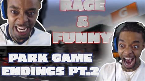 Flightreacts Rage And Funny Nba 2k19 Park Game Endings Win Or Lose Pt2