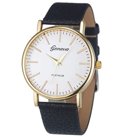 Lovesky 2018 Fashion Geneva Watch Women Simple Leisure Analog Leather Quartz Wrist Watches