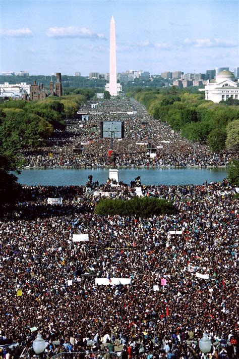 Moving Photos From The 20th Anniversary Of The Million Man March