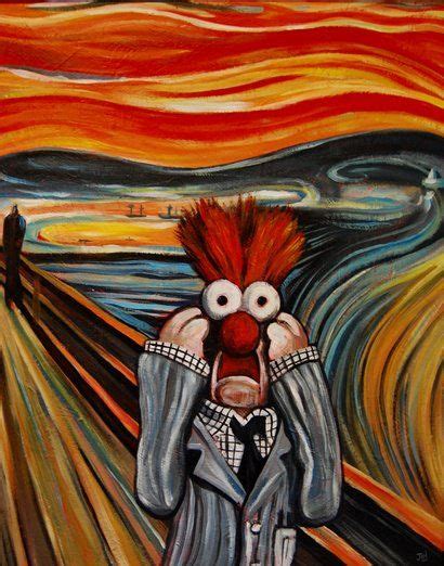 Pop Culture Work Inspired By Edvard Munchs The Scream Cheerful Art