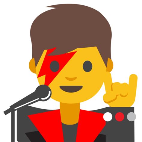 👨‍🎤 Man Singer Emoji 1 Click Copy Paste