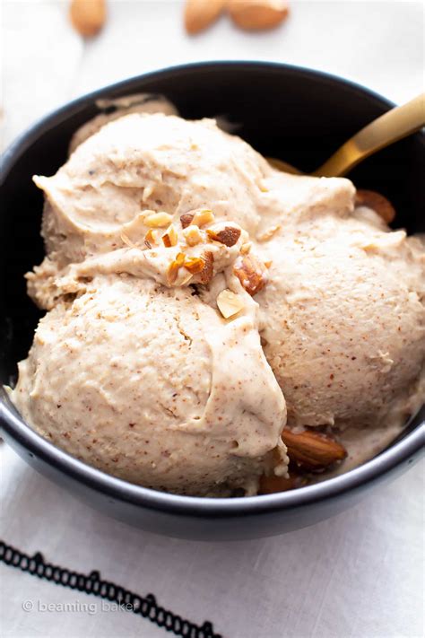 Jul 06, 2018 · both ice cream and custard have cream, sugar and milk, but custard has one ingredient that ice cream traditionally does not have. 4 Ingredient Paleo Almond Butter Ice Cream (Vegan, Keto, Dairy-Free) - without an ice cream ...