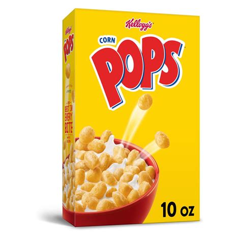 Kelloggs Corn Pops Breakfast Cerealoriginal 10 Oz