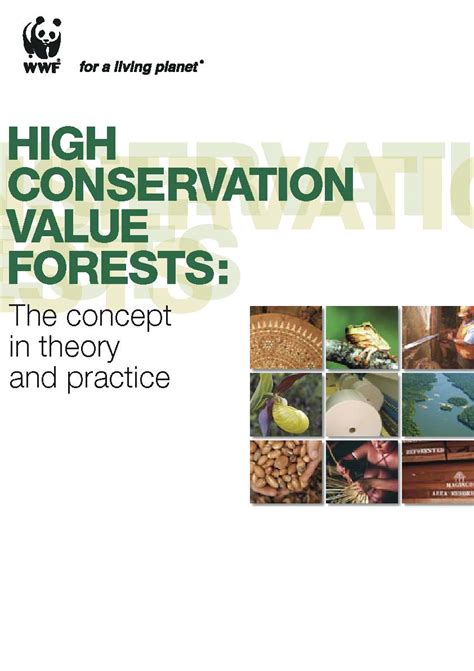 High Conservation Value Forests The Concept In Theory And Practice Wwf