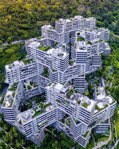Apartment Complex Known As The Interlace In Singapore Via