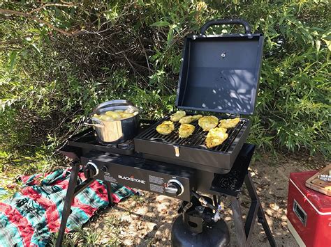 Blackstone Tailgater Portable Gas Grill And Griddle Combo 35000 Btu