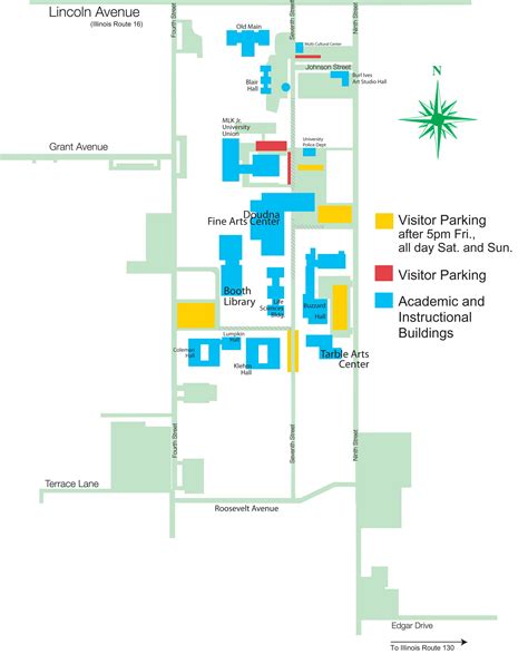 Eastern Illinois University Campus Map Zip Code Map