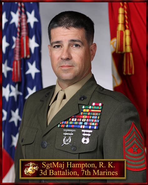 Sergeant Major R K Hampton 1st Marine Division Leaders Free Download