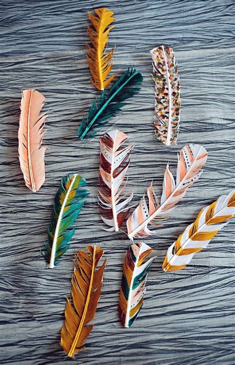 An Amazing Hobby Of Painted Feathers 40 Examples Bored Art Diy Arts