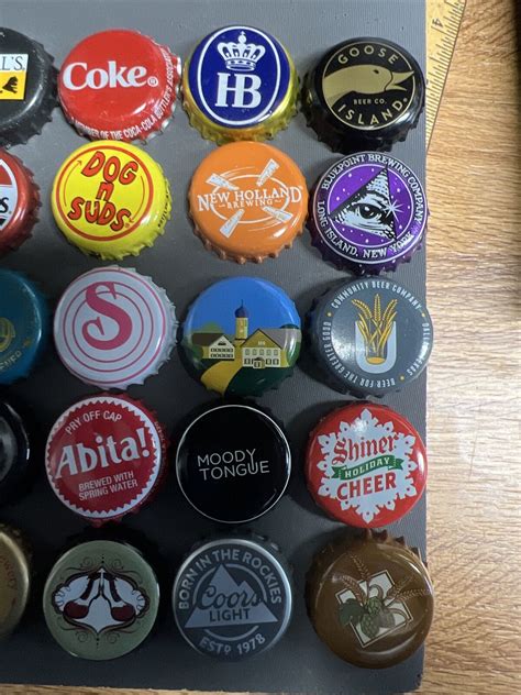 25 Mixed Different Micro Craft Currentobsolete Beer Bottle Caps Lot Bb
