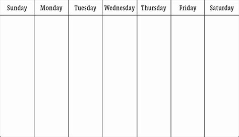 Printable Calendar By Week Weekly Calendar Printable Weekly Calendar