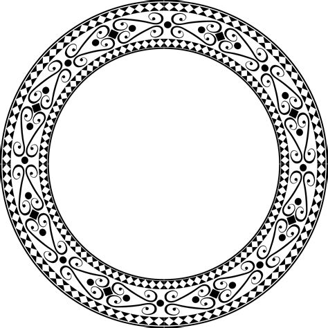 Silver Round Frame Png Png All Png All