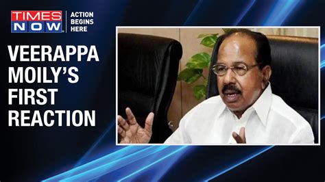 Watch Congress Leader Veerappa Moily On Sc Verdict Over Mlas To Contest By Polls