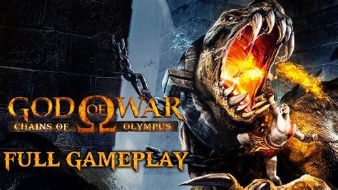 God Of War Chains Of Olympus Full Gameplay Walkthrough No